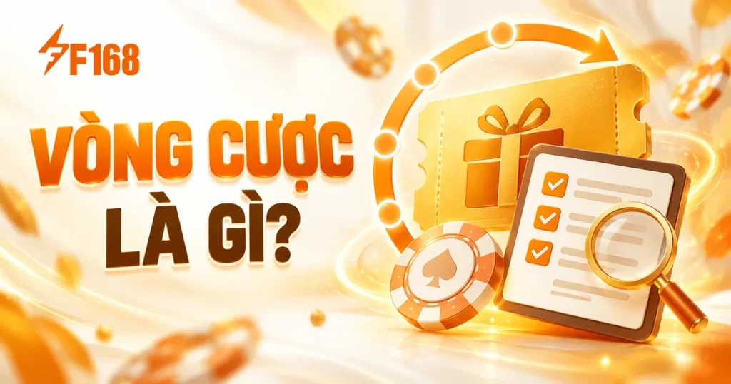 Minh họa điều kiện vòng cược và cách tính trước khi nhận khuyến mãi F168